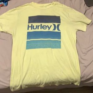 Large Neon Green Hurley Shirt